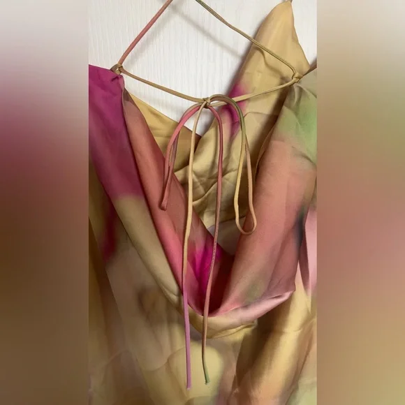 ZARA Tie Dye Midi Slip Dress (2022). NEW with tag. - Picture 7 of 10